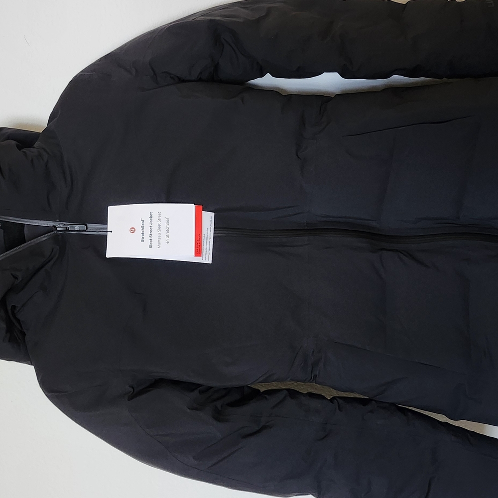 Black Hooded Puffer Jacket